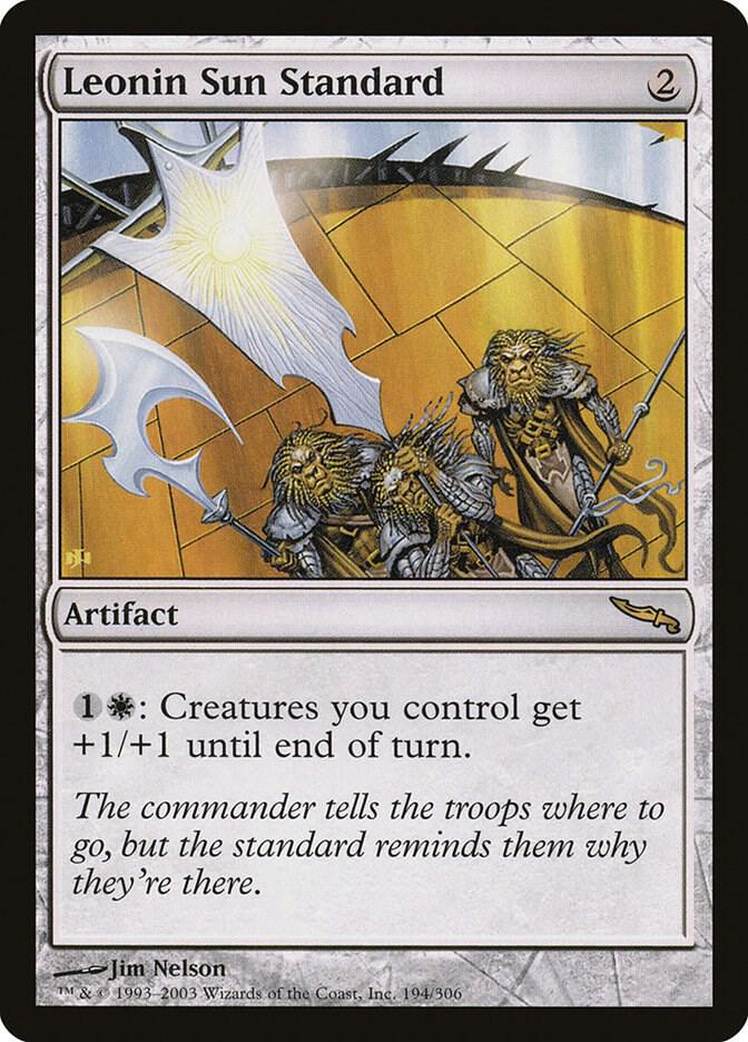 Leonin Sun Standard [Mirrodin] 194