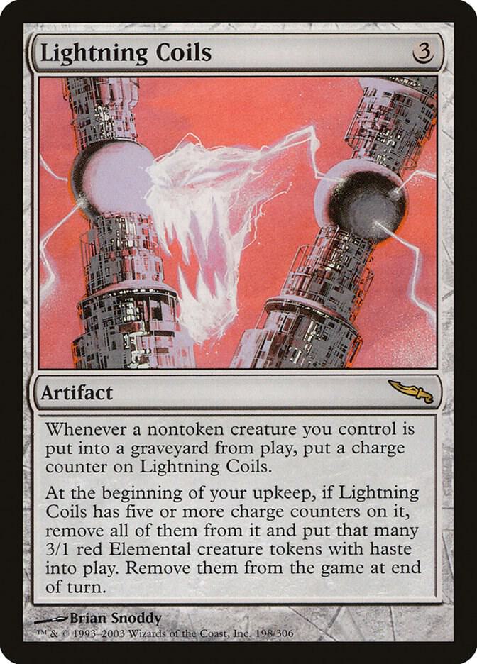 Lightning Coils [Mirrodin] 198
