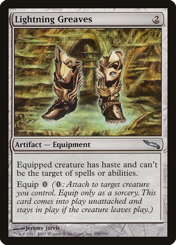 Lightning Greaves [Mirrodin] 199