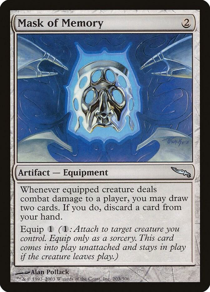 Mask of Memory [Mirrodin] 203