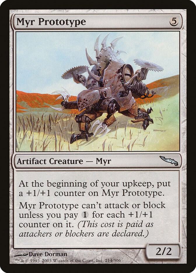 Myr Prototype [Mirrodin] 214