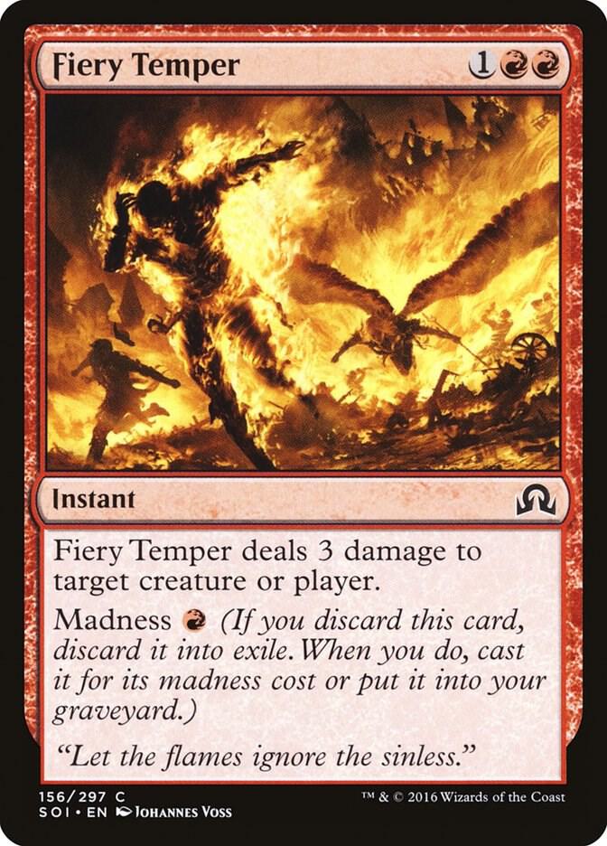 Fiery Temper [Shadows over Innistrad] 156