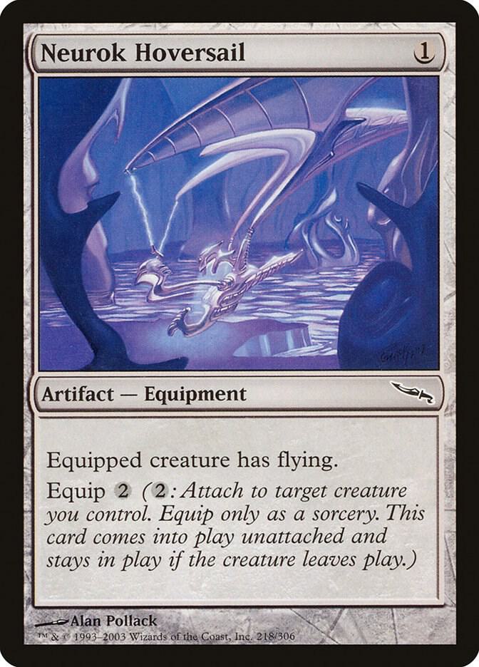 Neurok Hoversail [Mirrodin] 218