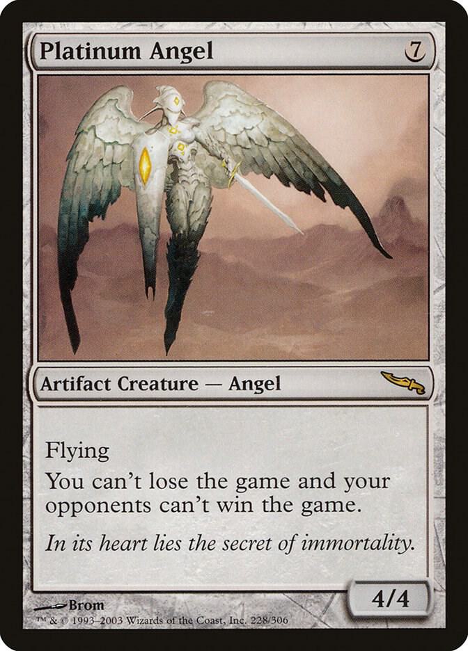 Platinum Angel [Mirrodin] 228