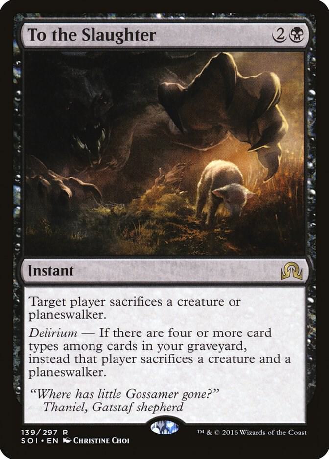 To the Slaughter [Shadows over Innistrad] 139