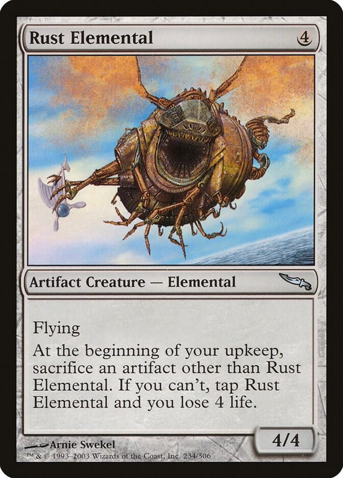 Rust Elemental [Mirrodin] 234