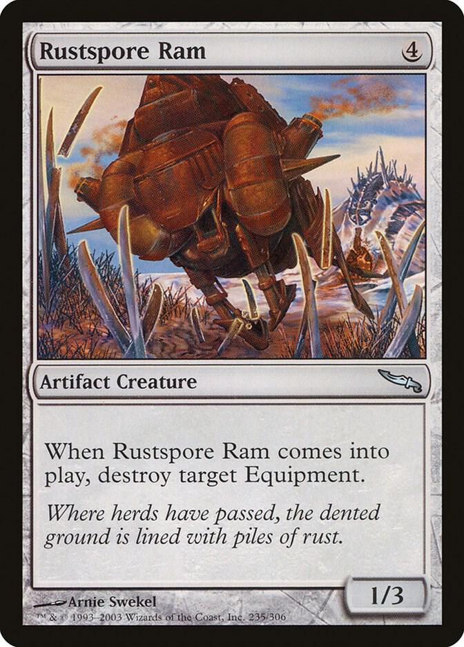 Rustspore Ram [Mirrodin] 235