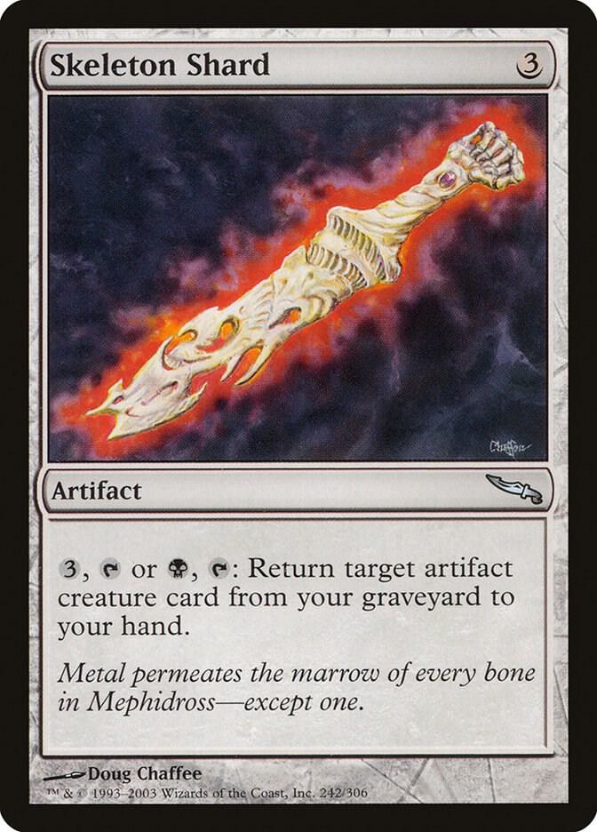 Skeleton Shard [Mirrodin] 242