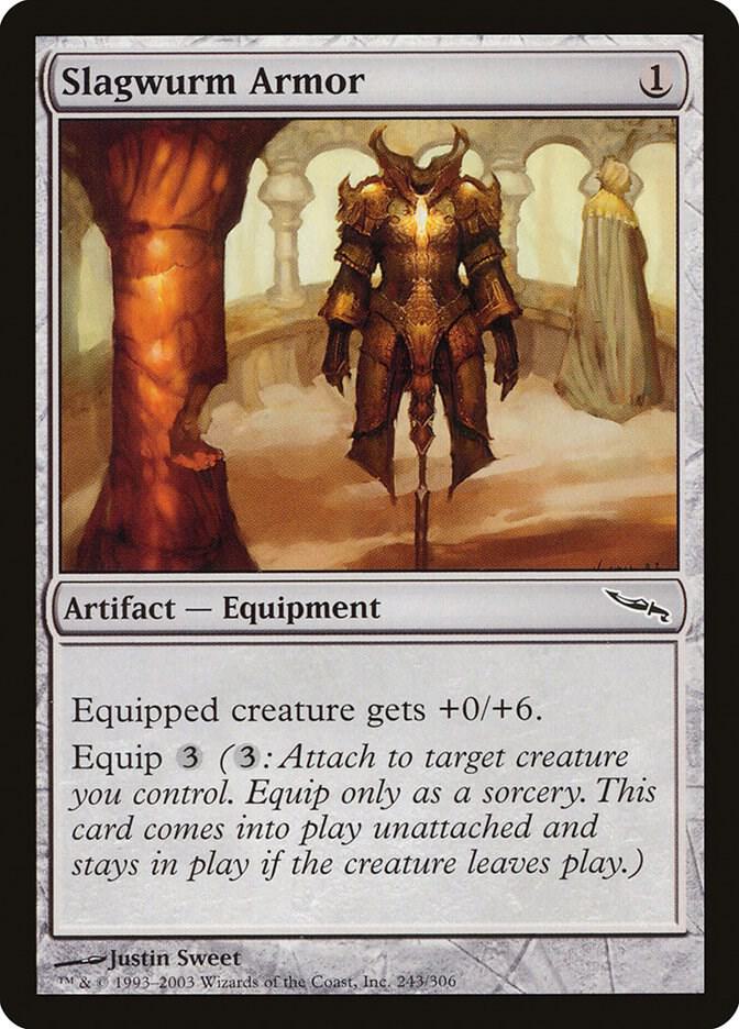Slagwurm Armor [Mirrodin] 243