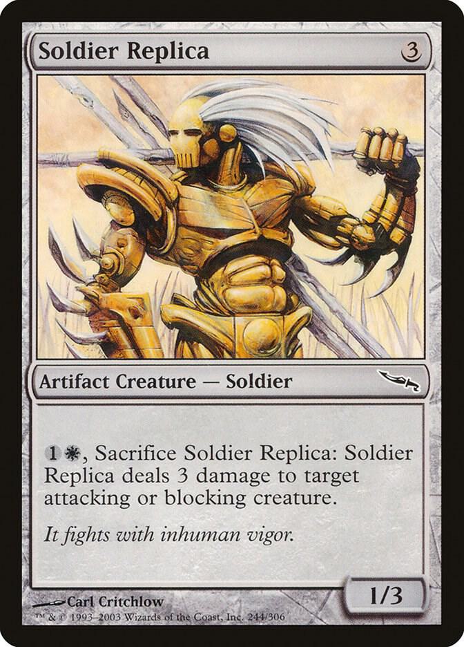 Soldier Replica [Mirrodin] 244
