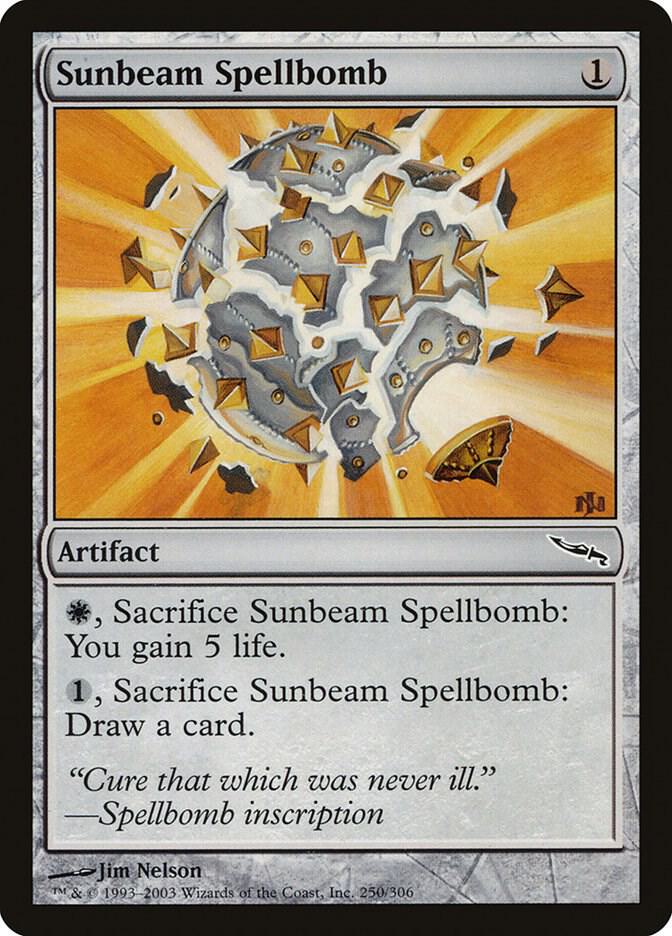 Sunbeam Spellbomb [Mirrodin] 250