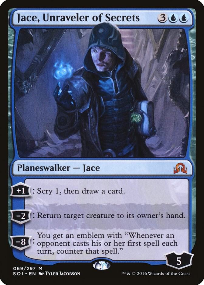 Jace, Unraveler of Secrets [Shadows over Innistrad] 69