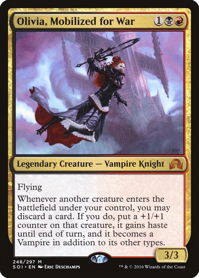 Olivia, Mobilized for War [Shadows over Innistrad] 248