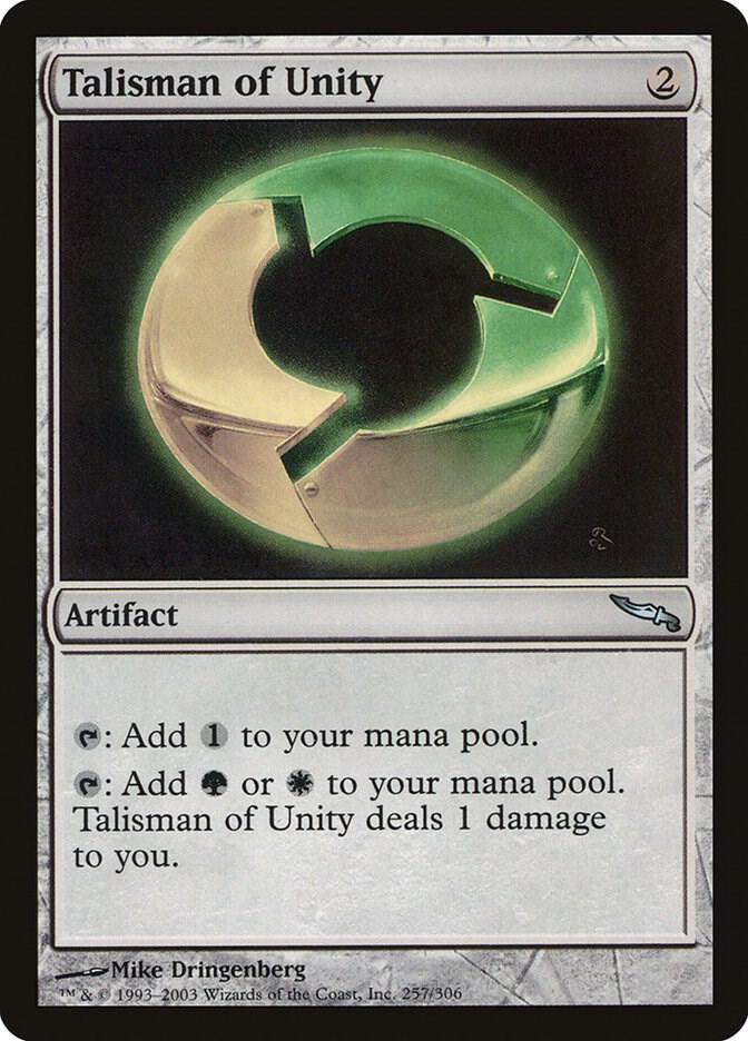 Talisman of Unity [Mirrodin] 257