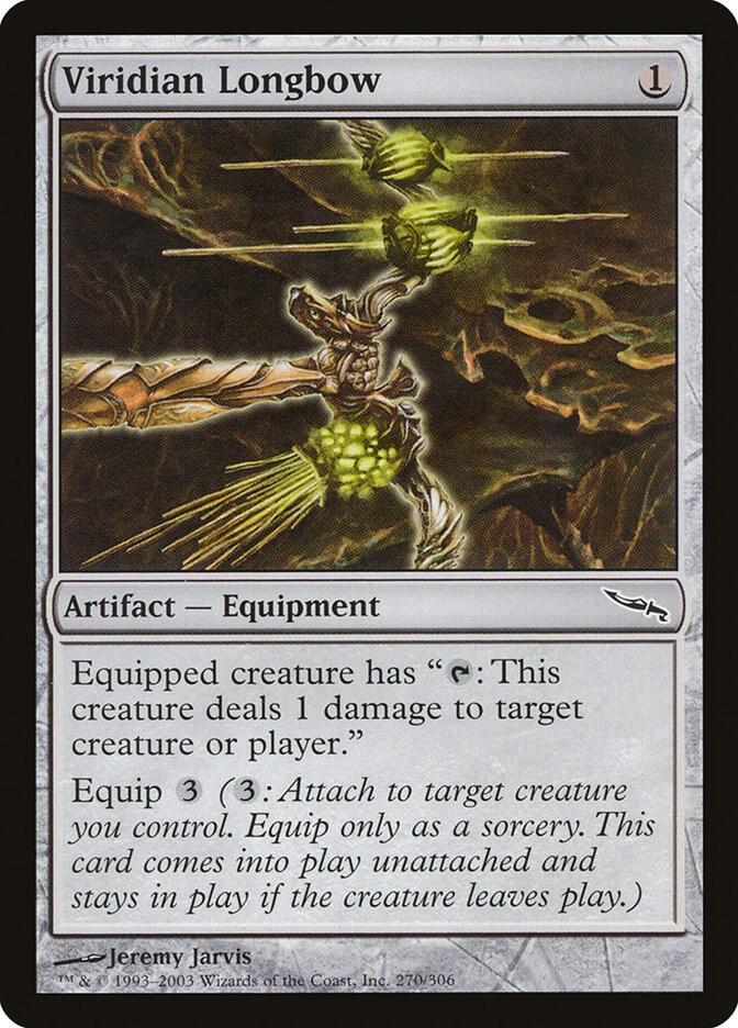 Viridian Longbow [Mirrodin] 270