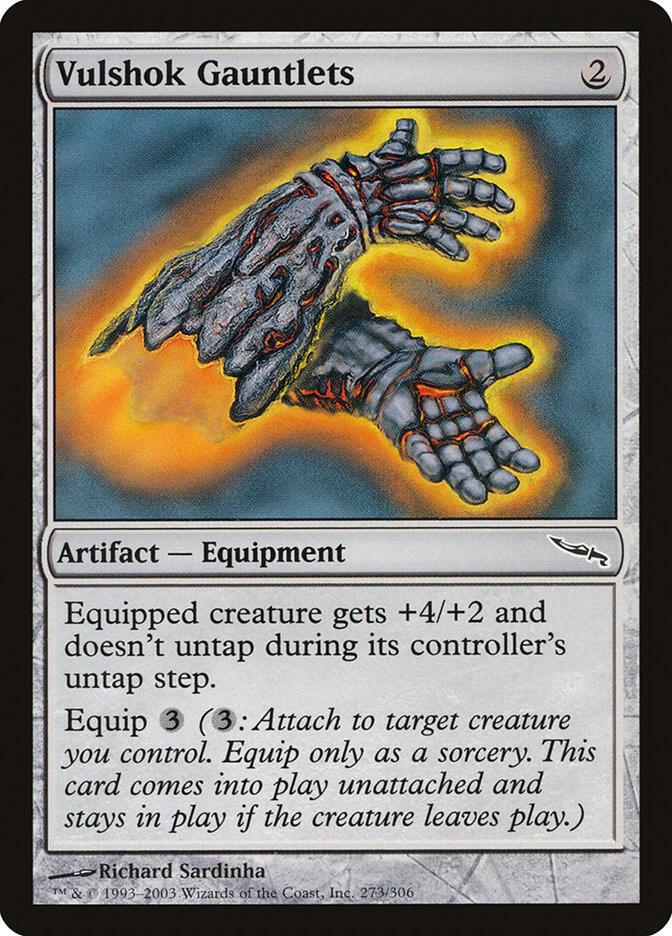 Vulshok Gauntlets [Mirrodin] 273