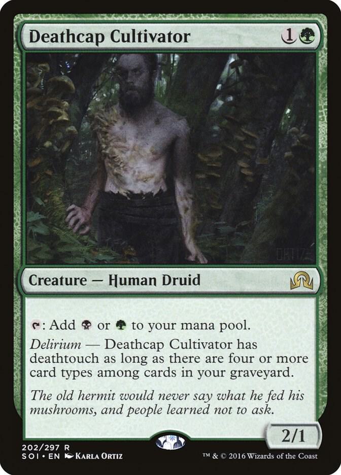Deathcap Cultivator [Shadows over Innistrad] 202