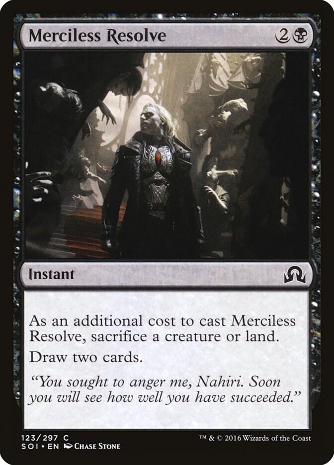 Merciless Resolve [Shadows over Innistrad] 123