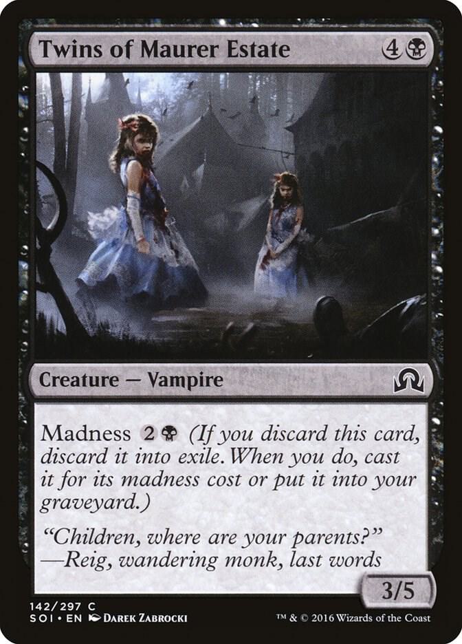 Twins of Maurer Estate [Shadows over Innistrad] 142