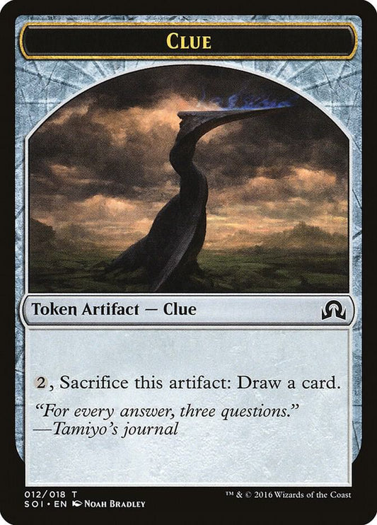 Clue Token (012) [Shadows over Innistrad] 12