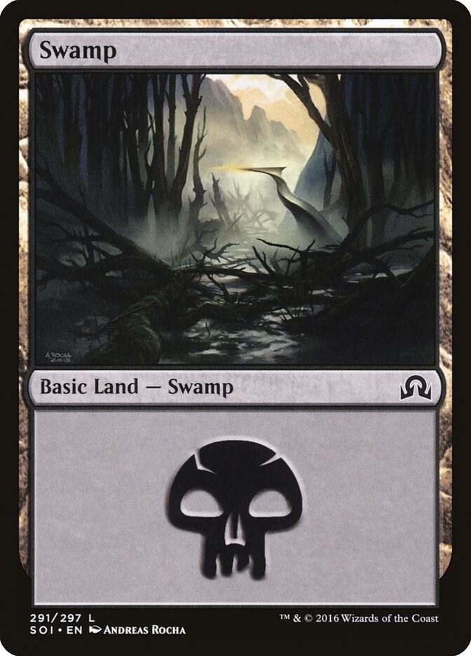 Swamp (291) [Shadows over Innistrad] 291