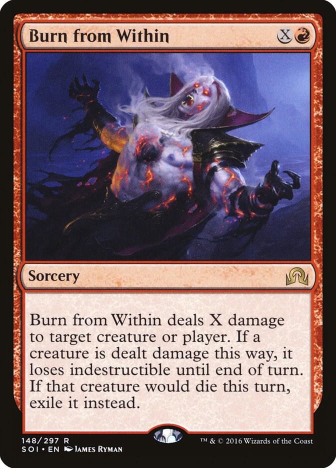Burn from Within [Shadows over Innistrad] 148