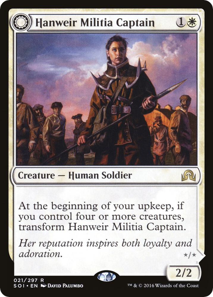 Hanweir Militia Captain [Shadows over Innistrad] 21