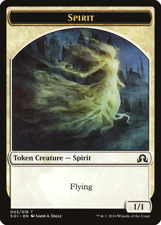 Spirit Token [Shadows over Innistrad] 3