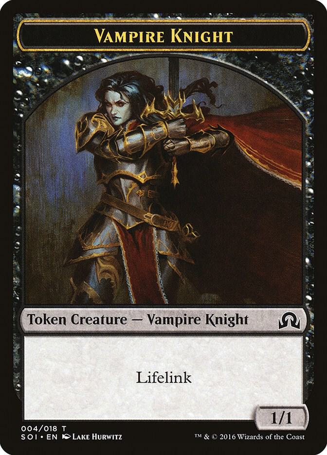Vampire Knight Token [Shadows over Innistrad] 4