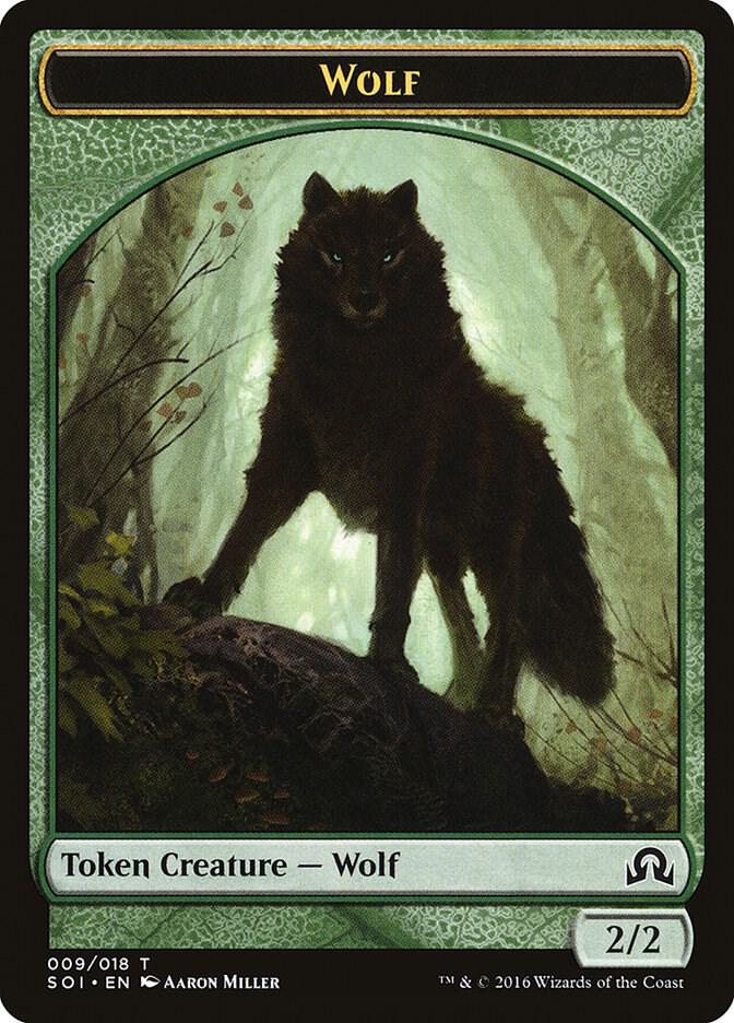 Wolf Token [Shadows over Innistrad] 9