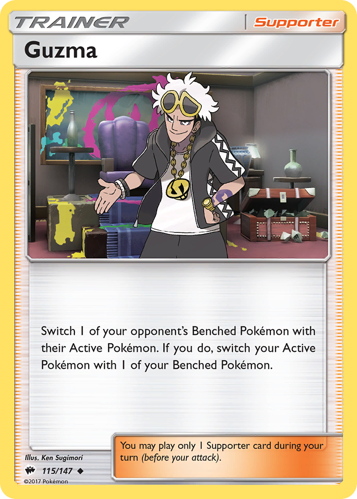 Guzma - 115/147 Burning Shadows