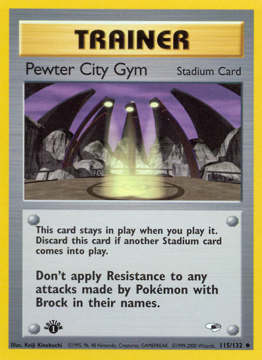 Pewter City Gym - 115/132 Gym Heroes