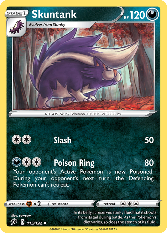 Skuntank - 115/192 Rebel Clash