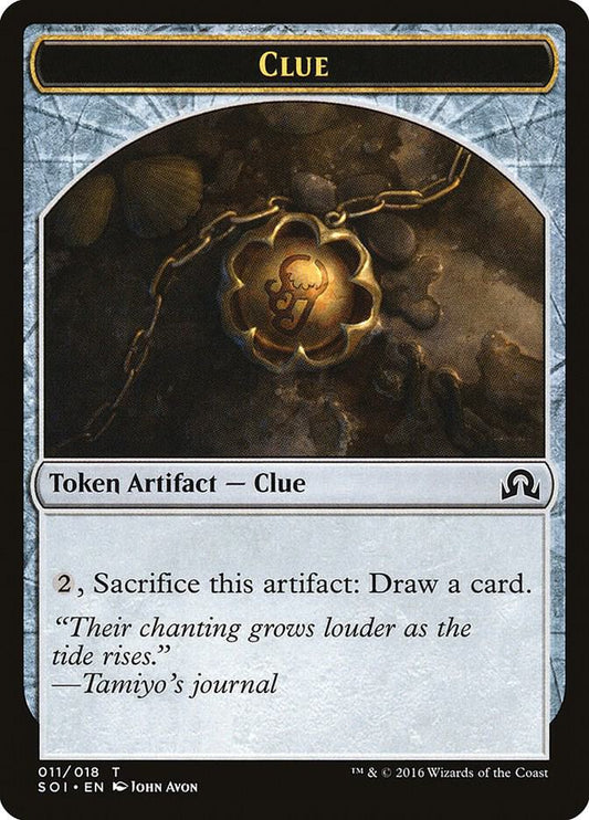 Clue Token (011) [Shadows over Innistrad] 11