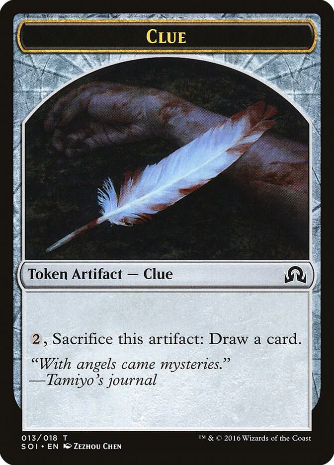 Clue Token (013) [Shadows over Innistrad] 13