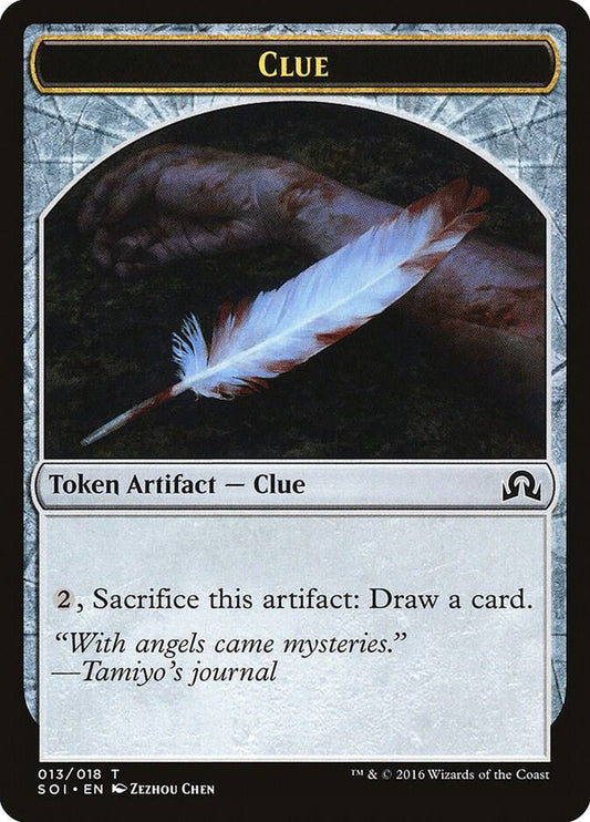 Clue Token (013) [Shadows over Innistrad] 13
