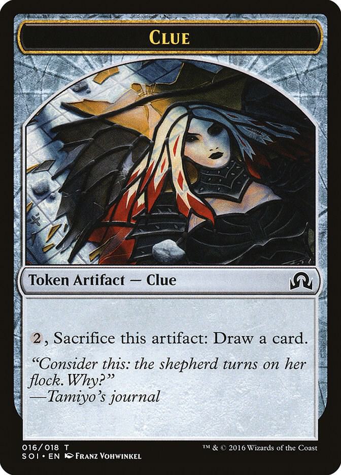 Clue Token (016) [Shadows over Innistrad] 16