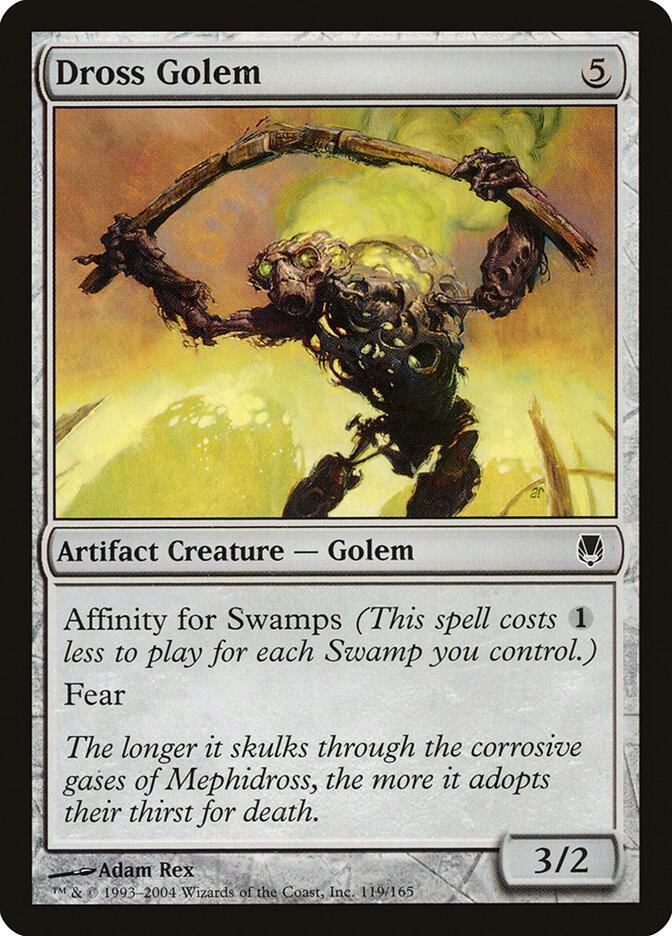 Dross Golem [Darksteel] 119