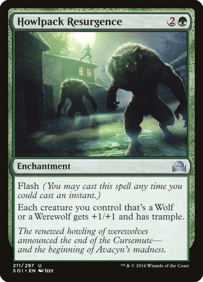 Howlpack Resurgence [Shadows over Innistrad] 211