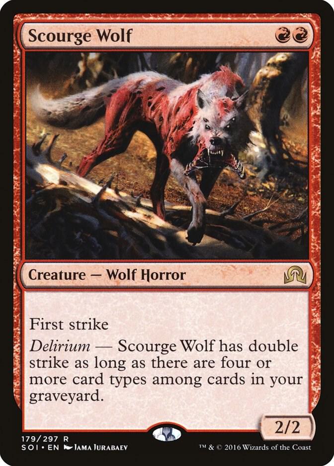Scourge Wolf [Shadows over Innistrad] 179