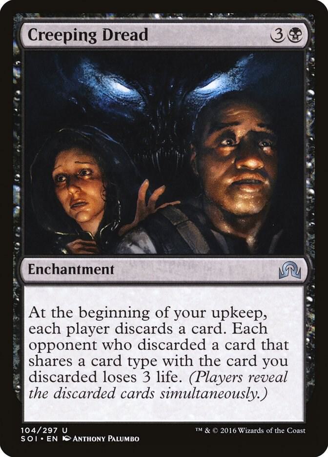 Creeping Dread [Shadows over Innistrad] 104
