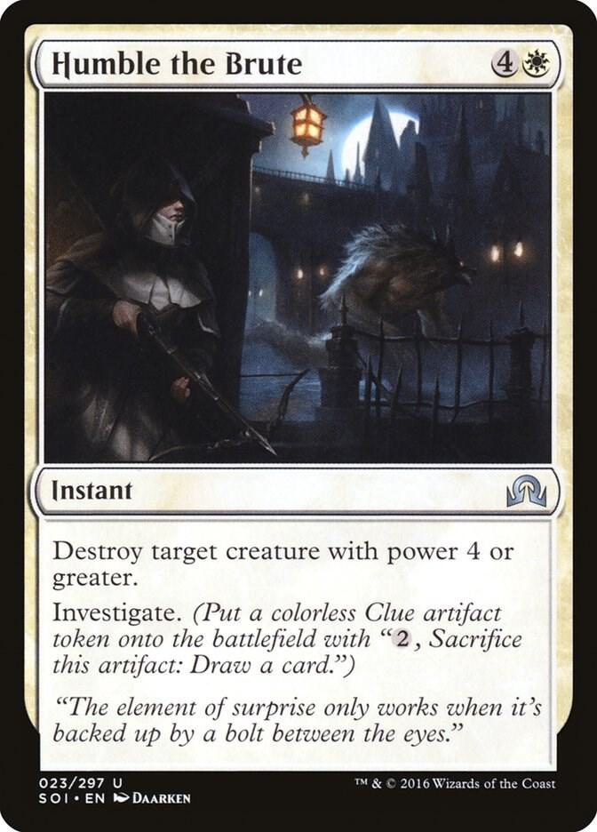 Humble the Brute [Shadows over Innistrad] 23