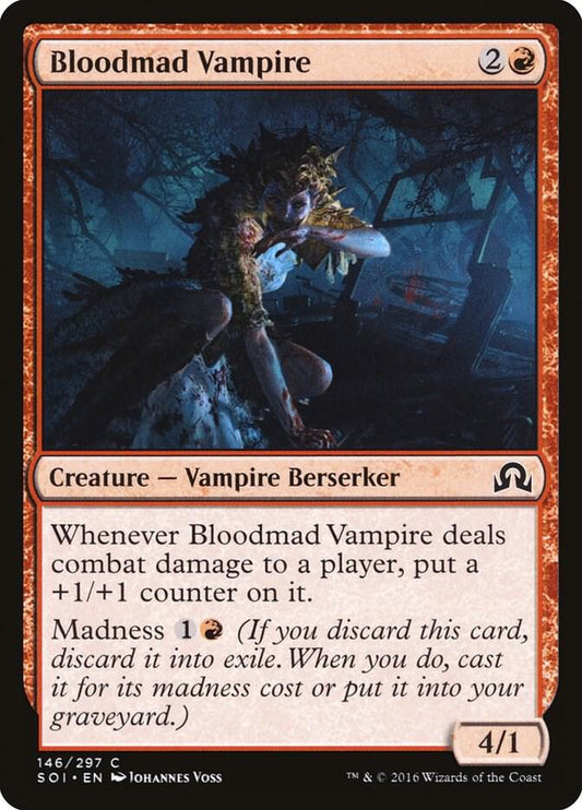 Bloodmad Vampire [Shadows over Innistrad] 146