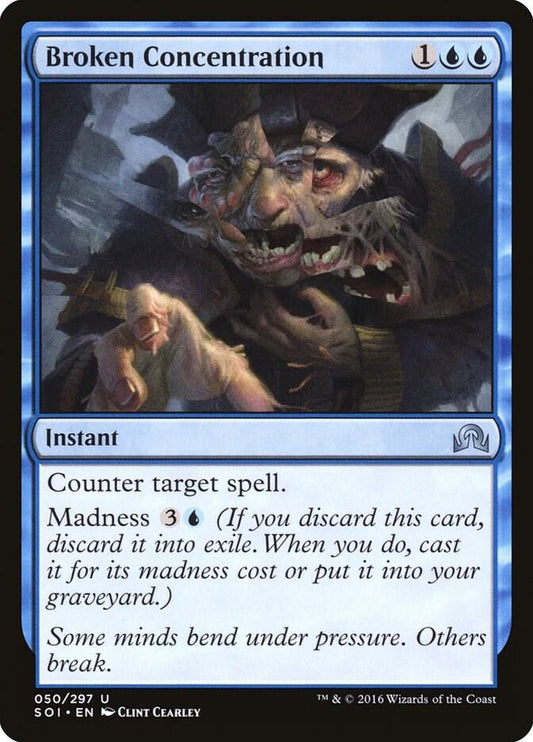 Broken Concentration [Shadows over Innistrad] 50