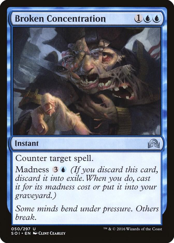 Broken Concentration [Shadows over Innistrad] 50