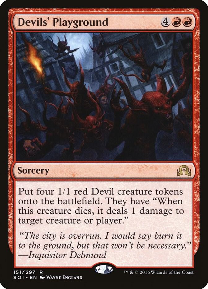 Devils' Playground [Shadows over Innistrad] 151