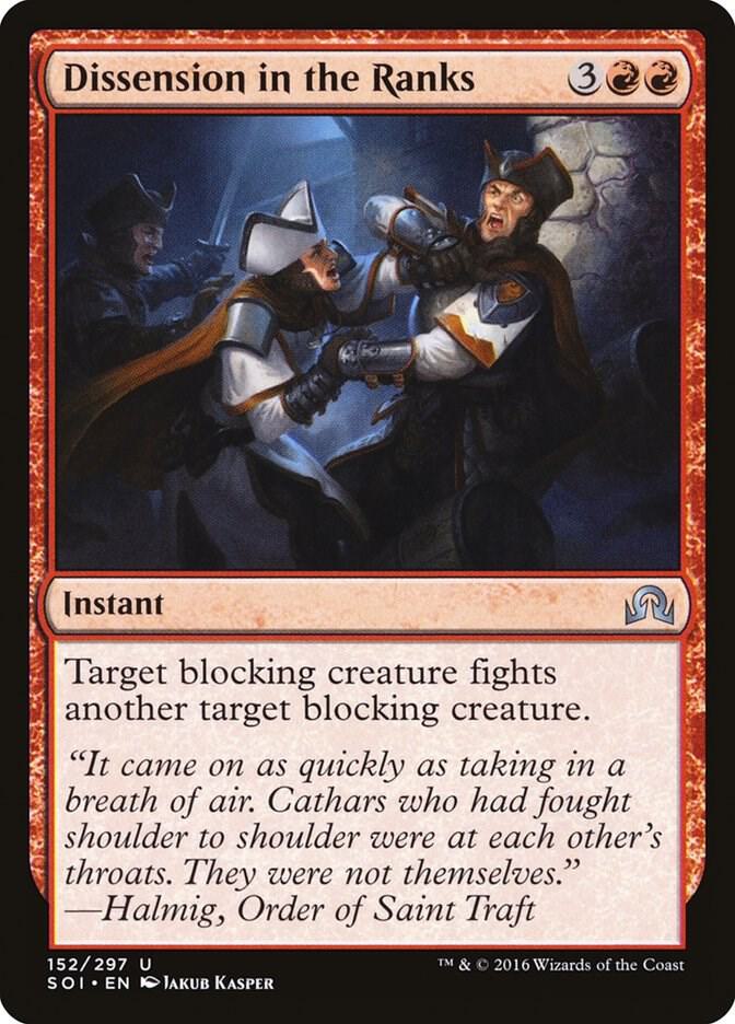 Dissension in the Ranks [Shadows over Innistrad] 152