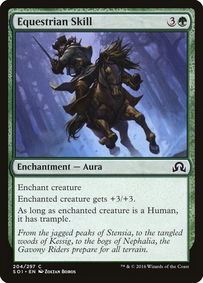 Equestrian Skill [Shadows over Innistrad] 204