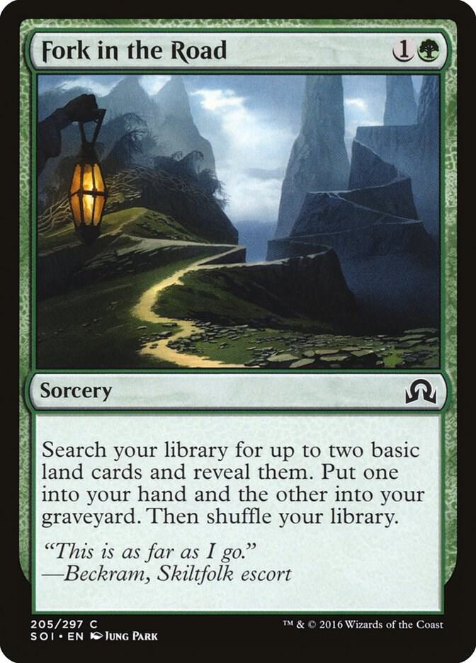 Fork in the Road [Shadows over Innistrad] 205
