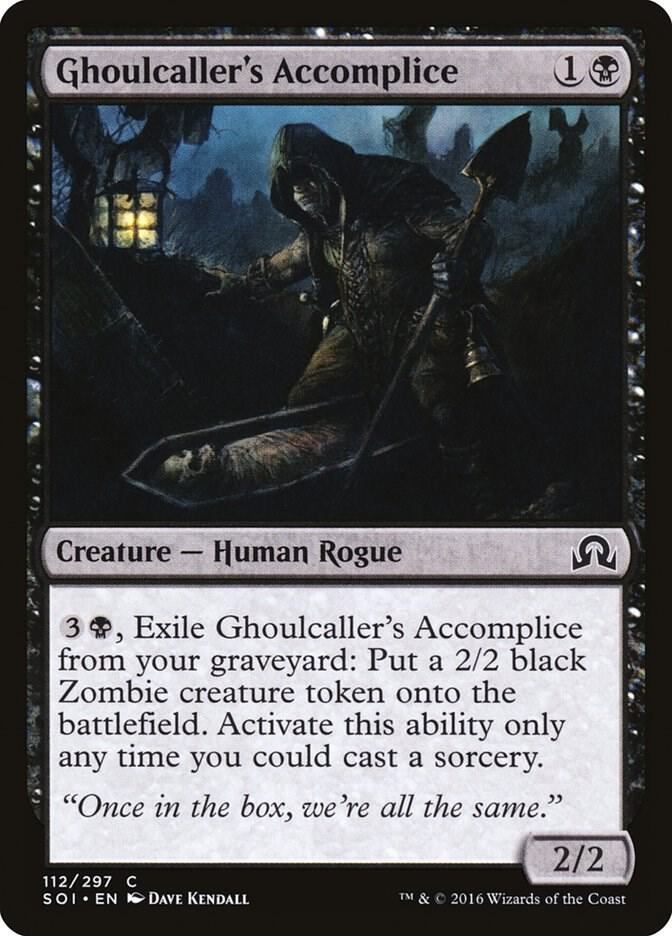 Ghoulcaller's Accomplice [Shadows over Innistrad] 112